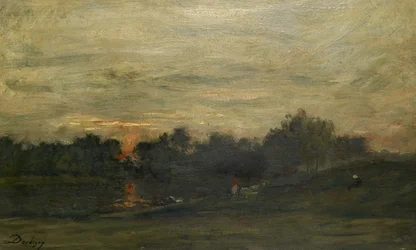 Landschaft: Sonnenuntergang